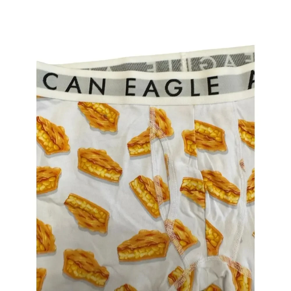 American Eagle boxer apple pie design cotton blend Size XS